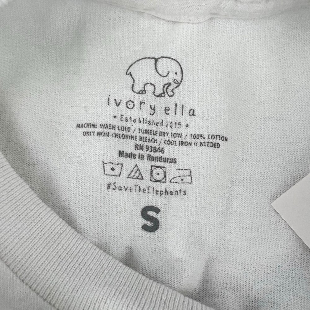 IVORY ELLA "Pride" Tee Juniors size S - Picture 5 of 5